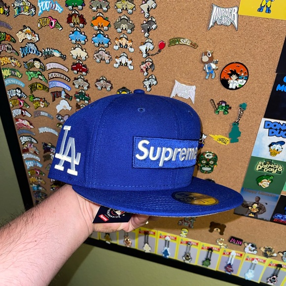Supreme | Other | Supreme Box Logo Dodgers New Era Hat Los Angeles